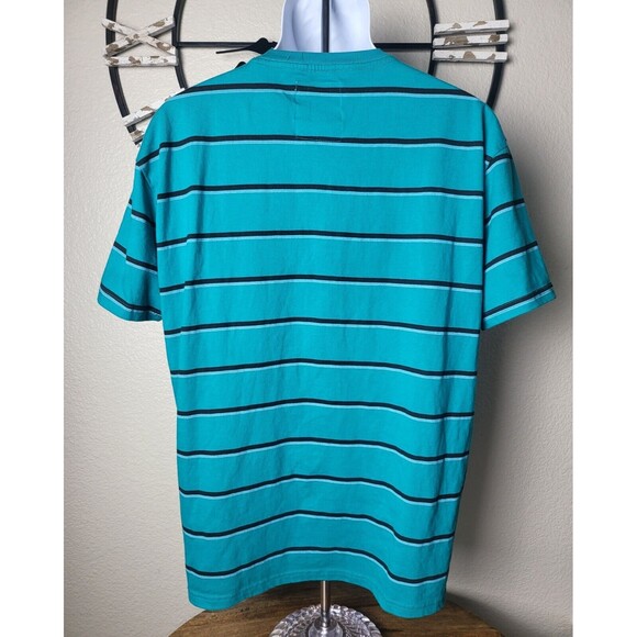 My Hero Academia Anime Theme MIDORIYA Striped Short Sleeve T-Shirt Size XXL NWOT - Picture 4 of 7